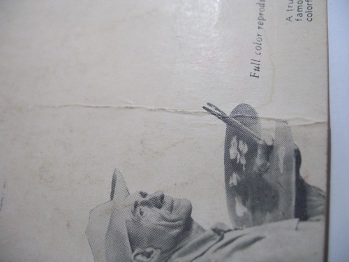 Cartolina d'epoca RAZZA DEGLI STALLONI VERN PARKER dipinto ad olio colore petley - Foto 6 di 10