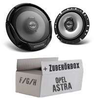 Kenwood Lautsprecher FüR Opel Astra FGH Boxen 16Cm 2Wege Koaxialsystem Einbauset