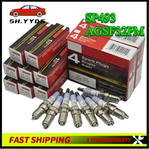 8Pcs OEM Motorcraft SP-493 Platinum Spark Plugs AGSF32PM For Ford - Foto 4