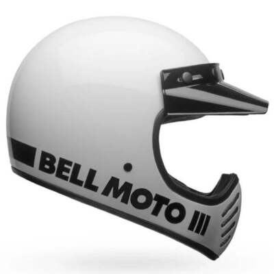 Bell Moto-3 Classic ECE 22.06 Helm weiß