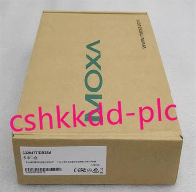 1 PCS NEW IN BOX MOXA Multiple serial port box C32047T/DB25M