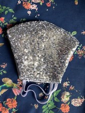 Face Mask 3 Layer Cloth Handmade Washable Color Sequin