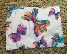 Pottery Barn Kids Ettavee Butterfly Quilted Standard Sham NEW HTF