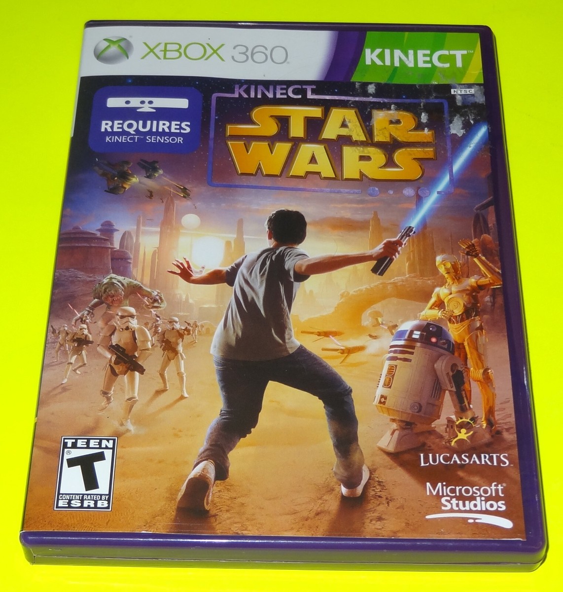 Kinect Star Wars Xbox 360 - Complete CIB 712725024932| eBay