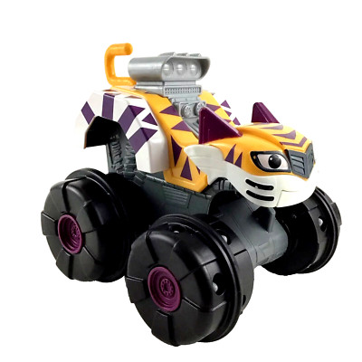 Fisher Price Nickelodeon Stripes Monster Truck Blaze Tiger Toddler Kid's Toy 7''