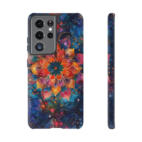 Mandala Flower Watercolor Phone Case for iPhone, Samsung Galaxy, Pixel - 第 209/256 張圖片