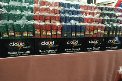 Cloud 9 Premium Super Strength Incense Sticks Jumbo 19 inch 50 Count Sealed Pack