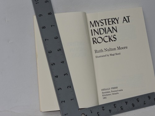 Mystery At Indian Rocks By Ruth Nulton Moore - Picture 4 of 5