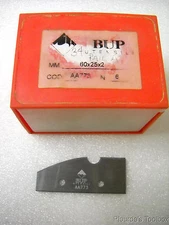 Lot of (6) New BUP Utensili AC773 Carbide Shaper Cutting Blades, 60 25 x 2mm