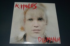 K-Holes~Dismania~With Printed Inner Sleeve~Clear Vinyl~2012 Garage Rock / Punk