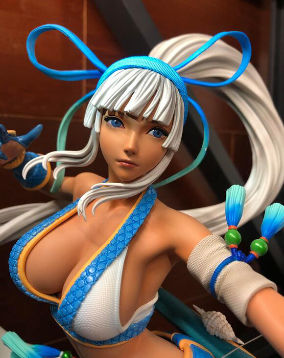 MINA MAJIKINA Painted 1/4 Resin Statue Figure Cast Off TES Studio