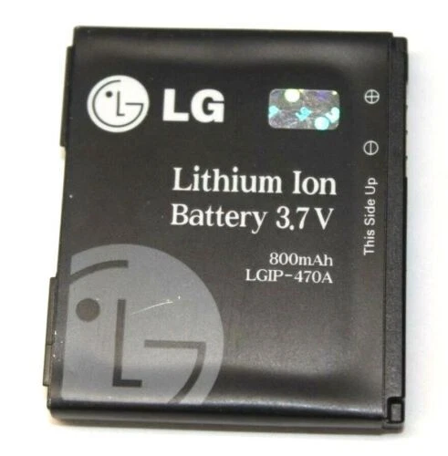 Batteria Ricaricabile 800mAh Per LG Shine KG70, KE970: LGIP-470A, SBPL0085702, SPPL0085706