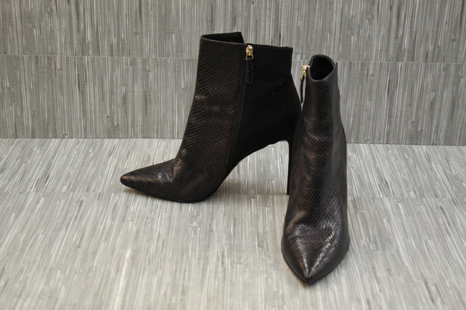 shelbold pointy toe booties