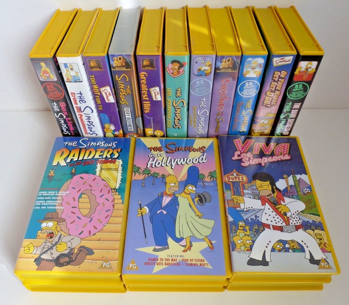 The Simpsons VHS Video Collection – Choose from 17 Classic Titles! 🎥