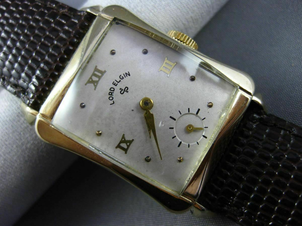 ANTIQUE LARGE LORD ELGIN 14KT YELLOW GOLD CLASSIC ANTIQUE LARGE LORD ELGIN 14KT YELLOW GOLD CLASSIC