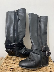 aldo wedge boots