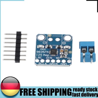 MAX98357 Verstärker Filterloses Audioboard MAX98357A Klasse D I2S Nützlich für A