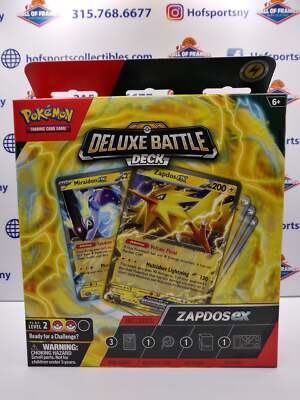 2024 POKEMON DELUXE BATTLE DECK! ZAPDOS EX! | eBay