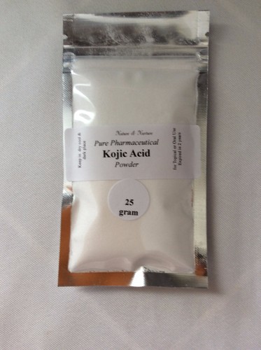 Kojic Acid Powders Skin Lightening, Reduce Melanin,Brown spots, Sun spots - Picture 3 of 4