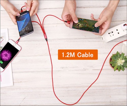 3 in 1 Multi USB Charger Charging Cable Cord For iPhone TYPE C Android Micro USB - Picture 7 of 11