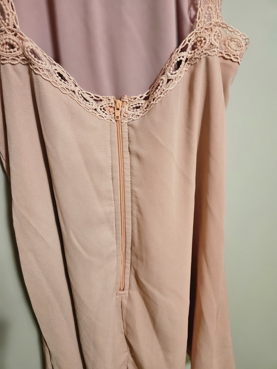 Charlotte Russe Womens Pink Halter Dress Lace Trim Sheer Lined Size Medium | eBay Charlotte Russe Womens Pink Halter Dress Lace Trim Sheer Lined Size Medium | eBay