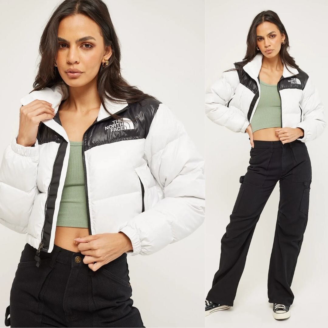 ジャケット The North Face Down jacket Nuptse cropped white Women's Nuptse Short Jacket | The North Face