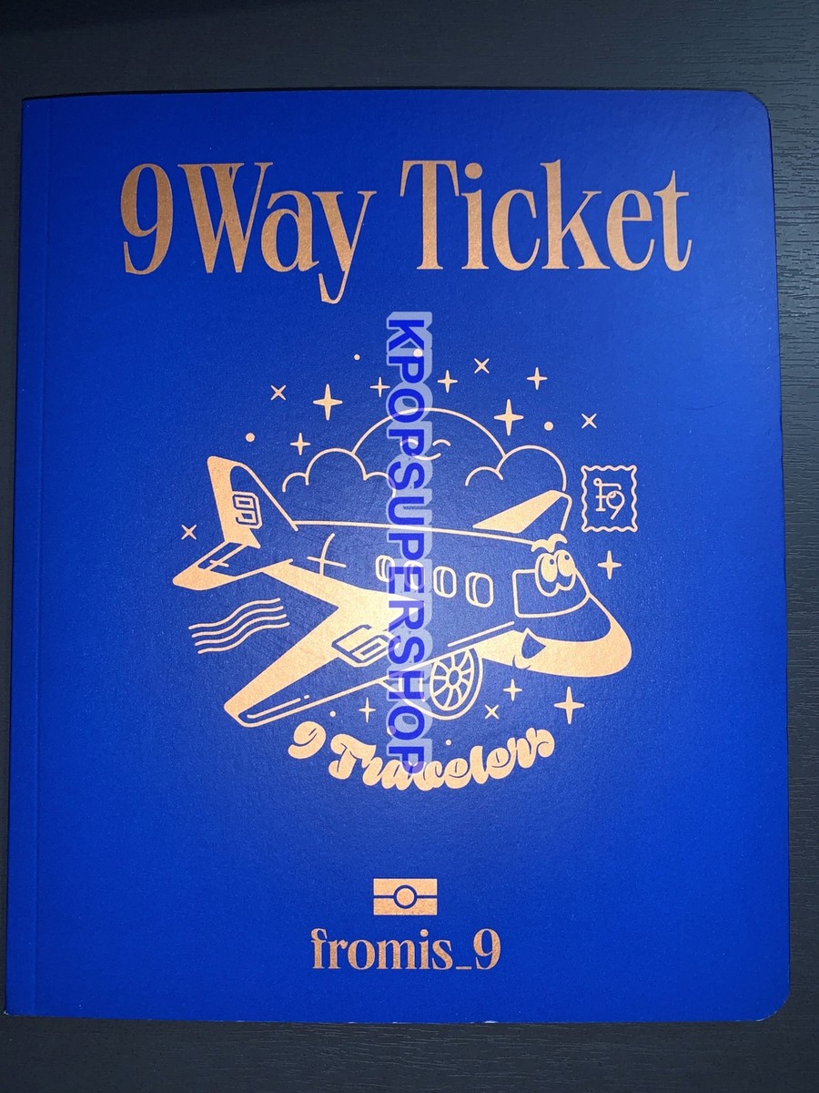 fromis_9 2nd Single Album 9 Way Ticket CD Jisun Saerom Photocard 9