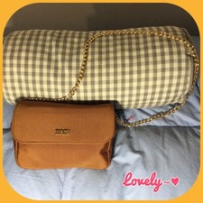 Borsa Donna Zenith, made in Italy, in tessuto marrone , come nuova, vintage