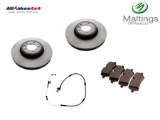 ALLMAKES 4X4 REAR BRAKE DISCS+PADS LR084067 LR084118 FITS DISCO 5 2017- 325MM