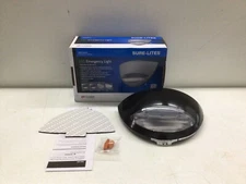SURE-LITES - AEL246BKSD Arch Emergency Light 4600K Black, Sd