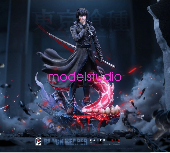 ブラック peki様 BW Studio Kaneki Ken Model PU Pre-order Painted Tokyo Ghoul