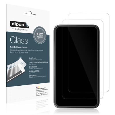 2x protective film for AUTO-VOX W12 flexible glass protection 9H dipos