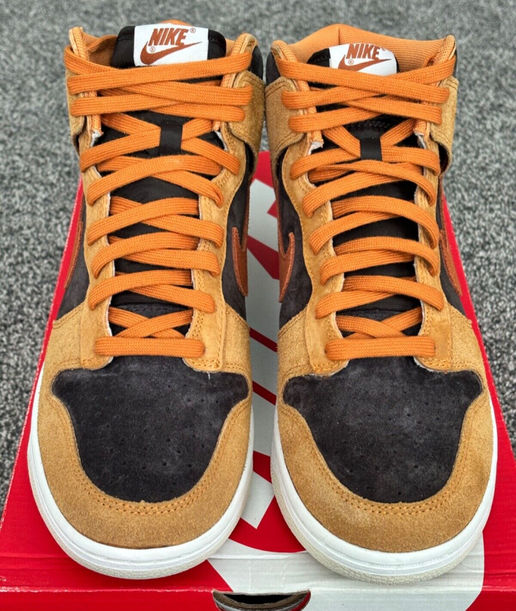ダンク ハイ プレミアム NIKE DUNK HIGH PRM DARK RUSSET 正規品 Nike Dunk High Prm Dark Russet US M 8 - POIZON