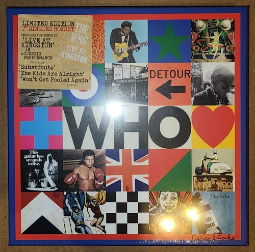 The Who: 7" Singles Limited Edition Vinyl Boxset w/ Bonus Live at Kingston CD
