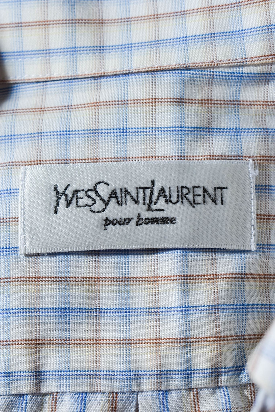 Camicia classica a maniche corte Yves Saint Laurent taglia XL