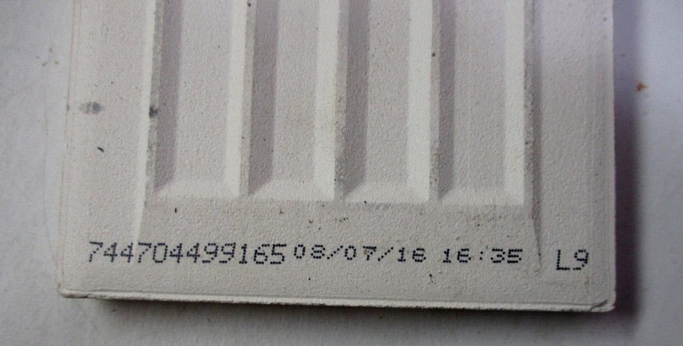 1 Azulejo de Pared American Olean Biselado 744704499165 EE. UU. Blanco Cerámica 6 X 3" Metro Foto 3 de 4