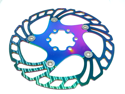 Confezione Da 2 Rotori Freno A Disco Galleggianti Hope 220mm 6 Bulloni – Blu