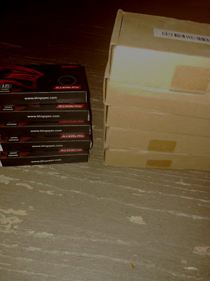 5x lot KingSpec SSD M.2 2280 128GB + 5x NVME TO PCI-E4.0/3 .0 GEN 4 Card Adapter