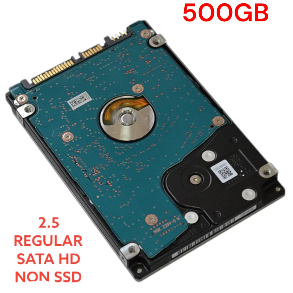 Up To 1TB HDD/SSD 2.5 SATA Hard Drive for Laptop with Win 10 or 11 Pro Installed - Image 3 of 4