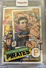 Topps Sterling Honus Wagner Project 70 GPK Baseball Card
