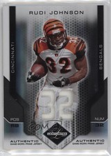 2007 Leaf Limited Threads Jersey Number Prime 2/32 Rudi Johnson #22 02zw