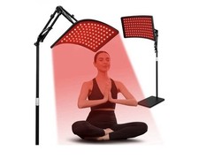 Red Light Therapy for Face and Body, Red Infrared Light Therapy Lamp with Stand
