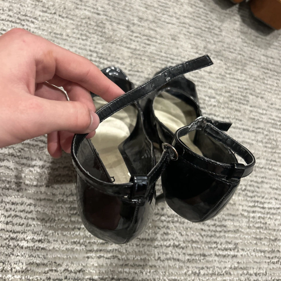 Tacón de plataforma de charol Diba Foto 3 de 4