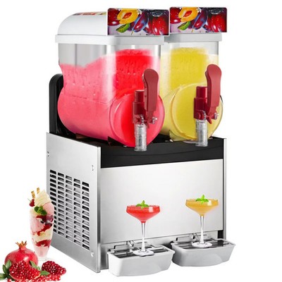 Sihao Commercial Slushy Machine 500W Margarita Smoothie Frozen Drink Maker Suita