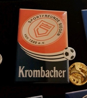 Pin seltener Sportfreunde Siegen & Krombacher Pin * Sammlerzustand