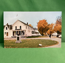 Birthplace of Calvin Coolidge, Plymouth Vermont, Chrome Postcard, unposted