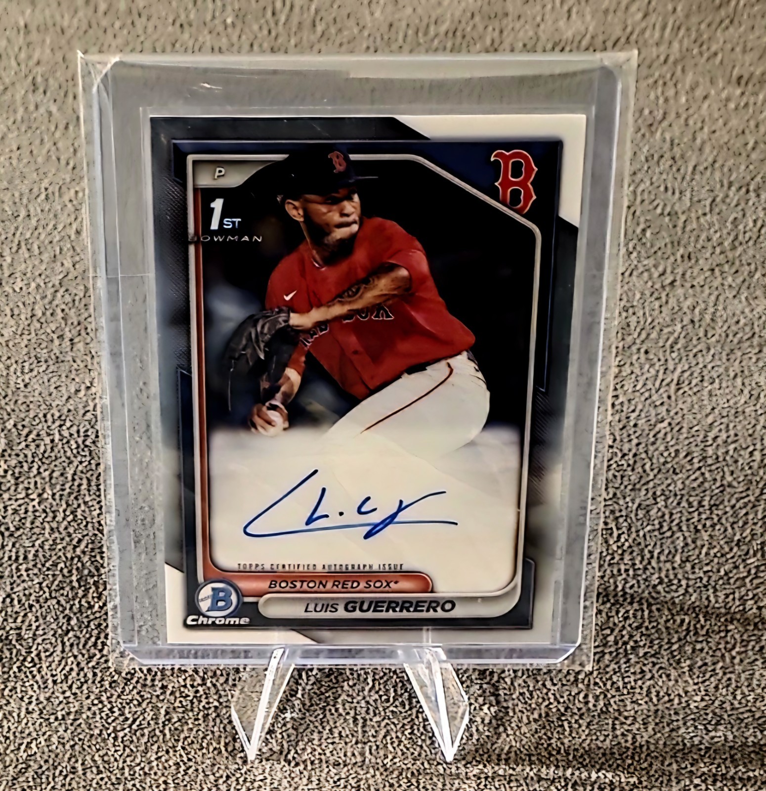 2024 Bowman Chrome Baseball Luis Guerrero CPA-LG Auto 1st Bowman