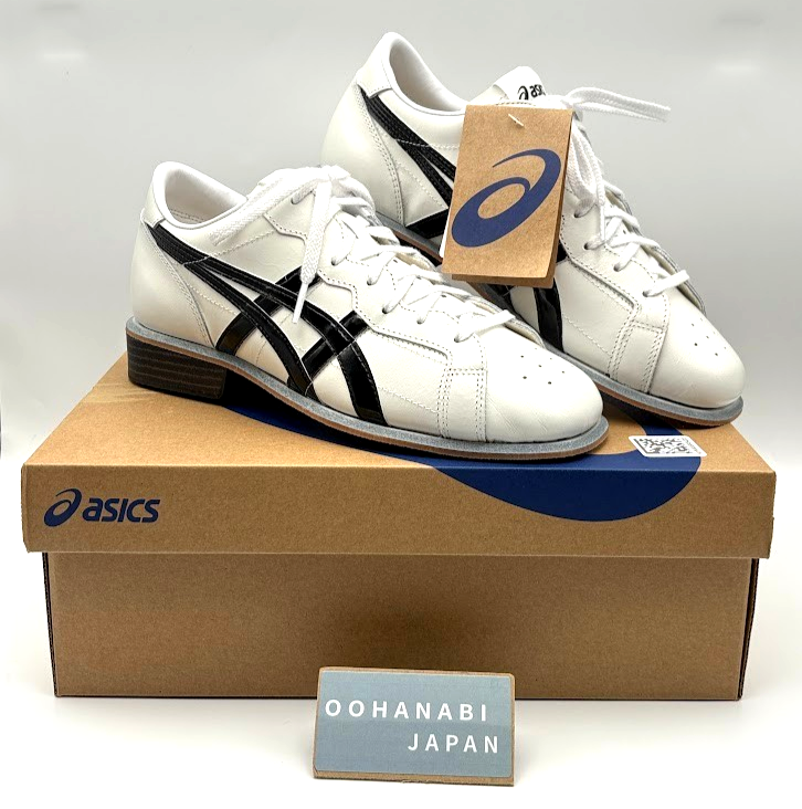 ASICS Weight Lifting Shoes 1163A006-100 White / BLACK Smooth