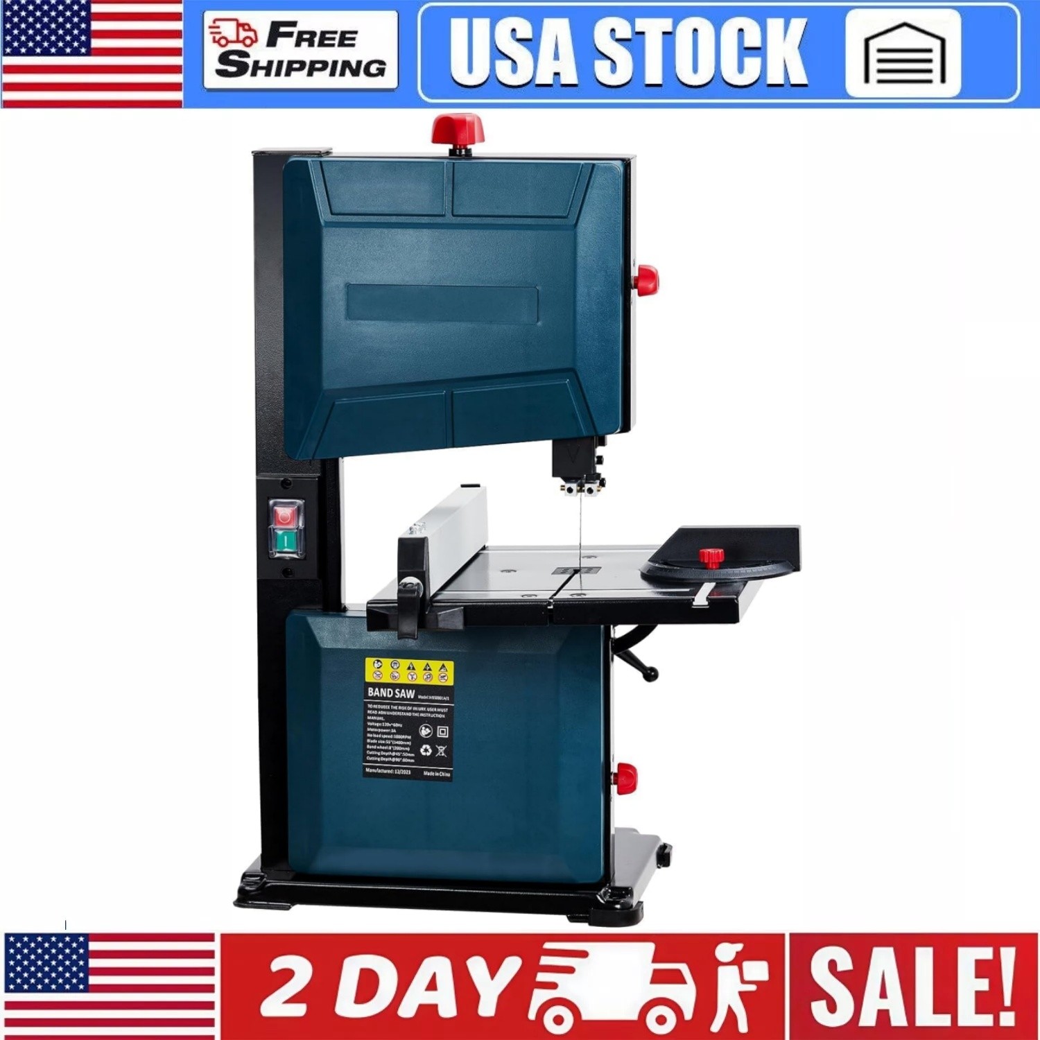 Saw For Cutting Wood With Fence And Miter Gauge 1800fpm