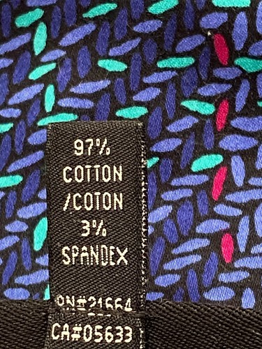 NEW Foxcroft Wrinkle Free Sz 8P Blouse Shirt Long Sleeve Multi Weaving Print - Picture 11 of 11